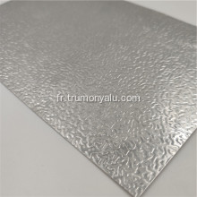 Feuille de plaque gaufrée en aluminium de décoration